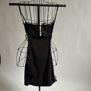 Lace slip dress